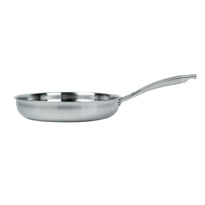 MasterPan Stainless Steel & Aluminum Fry Pan, 11", 28cm