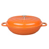 MasterPan 2.8L Non-Stick Dutch Casserole, 11", 28cm, Orange