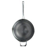 MasterPan Stainless Steel & Aluminum Wok with Lid, 12", 30cm