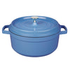 MasterPan 3.7L Non-Stick Cast Aluminum Dutch Oven, 9", 24cm, Blue